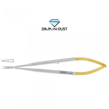 Diam-n-Dust™ Micro Needle Holder Straight Stainless Steel, 23 cm - 9"